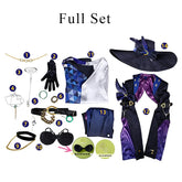 Halloweez Jade Cosplay Costume - Honkai Star Rail Inspired Women's Suit with Hat for Halloween Party - Halloweez